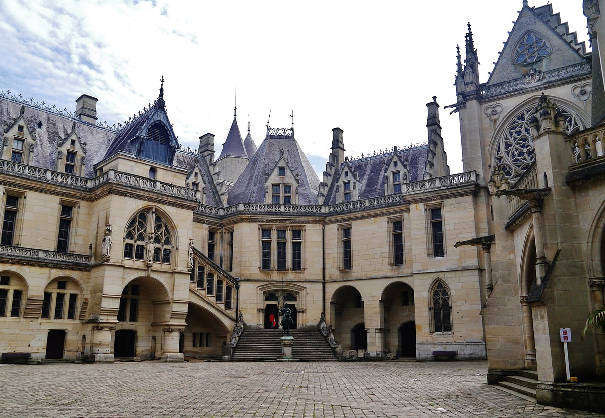 A view of Château de Pierrefonds