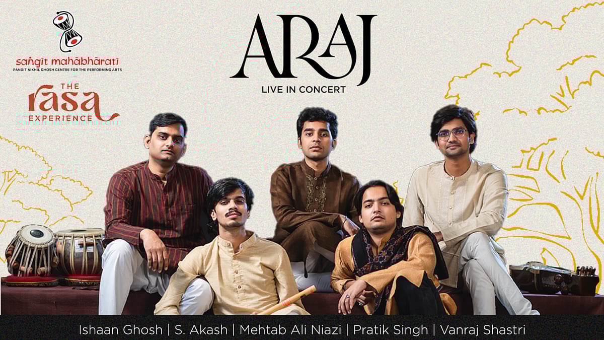 Catch ARAJ live in concert this weekend
