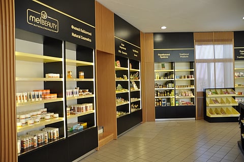 Inside the Bee Museum shop