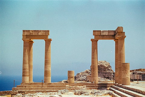 The Temple of Athena Lindia