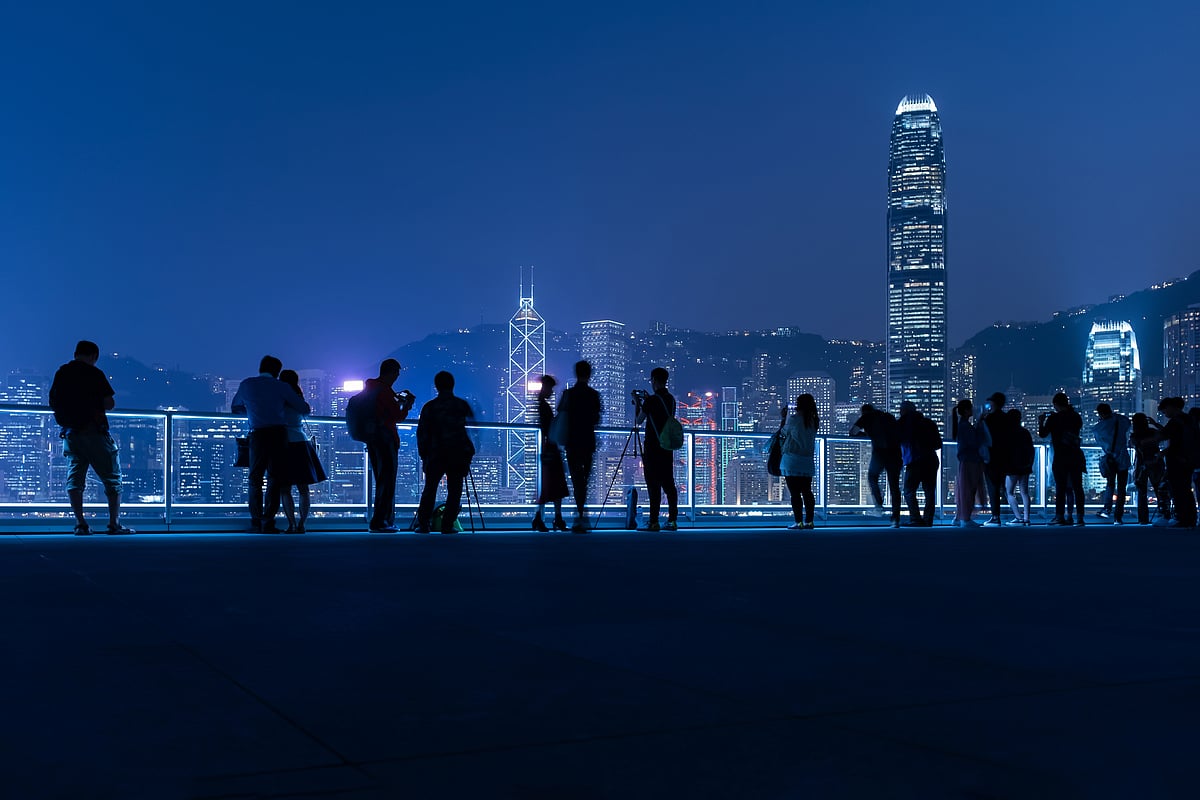About 45 million people visited Hong Kong in 2024