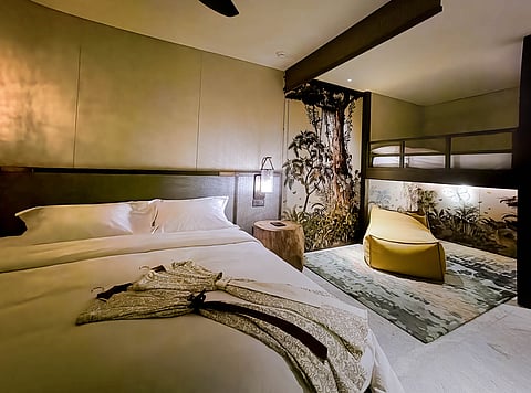 A short drive from the city center, the resort provides a nature-focused stay