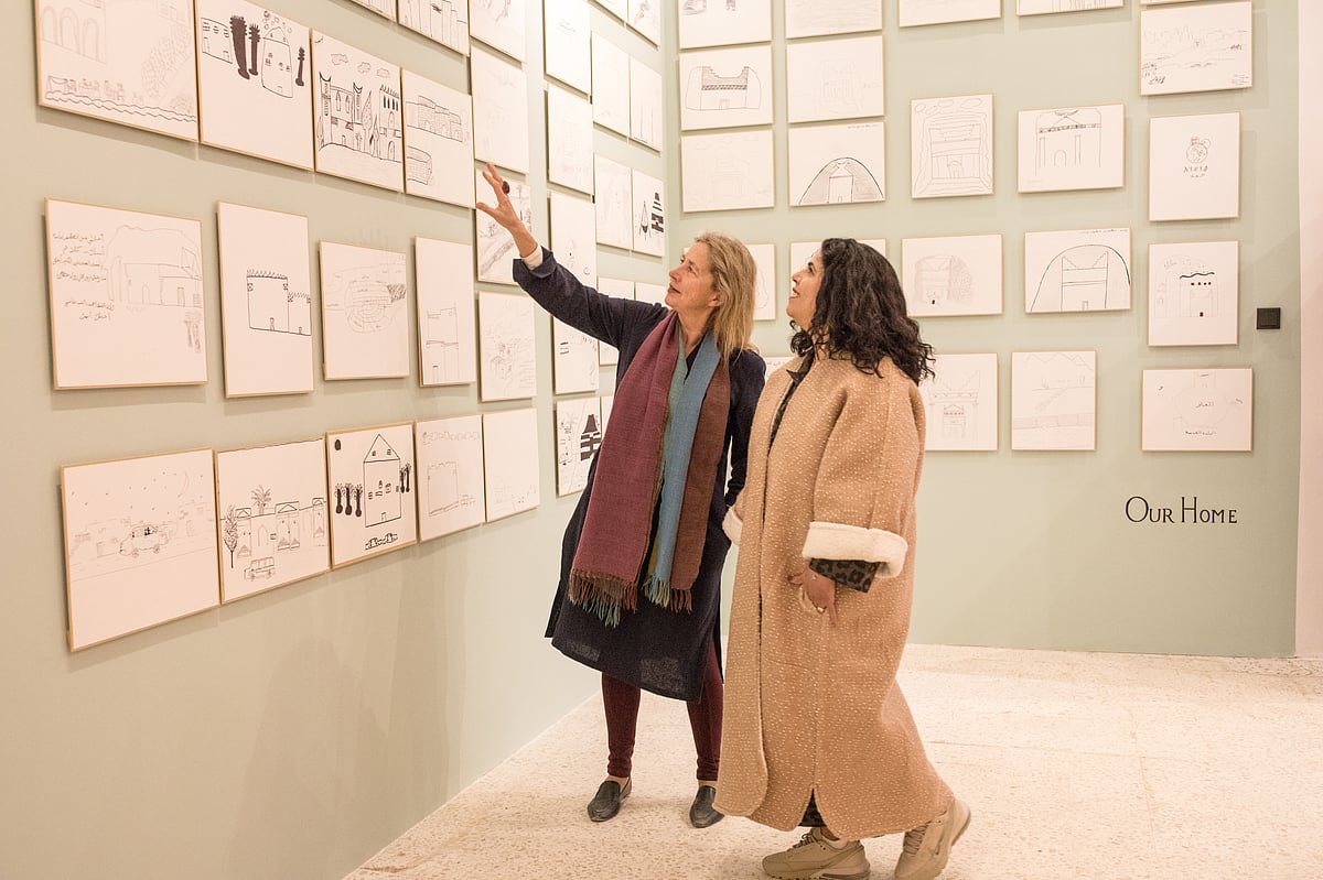 Iman Al-Dabbagh : The festival showcases a series of exhibitions and installations highlighting diverse artistic disciplines.