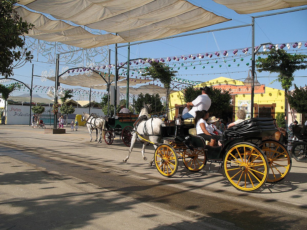 amata_es/Wiki Commons : Horse-drawn carriages are a huge tourist attraction in Malaga, Spain. 