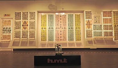 museumsofindia.org/website : Watches on display at the HMT Heritage Centre and Museum.