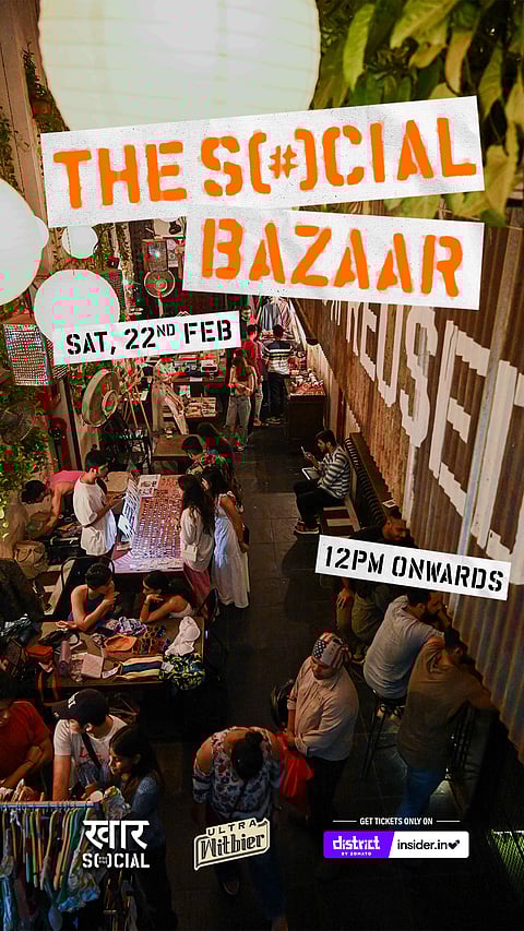 The SOCIAL Bazaar is a flea market featuring an eclectic mix of independent brands.