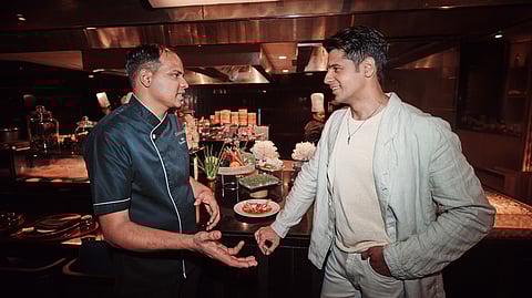 The menu was conceived basis conversations between Malhotra and Chef Eliyaz  