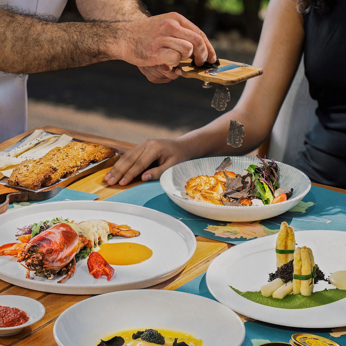 Truffle & Caviar is an exclusive dining experience at Sorrento, Shangri-La Eros New Delhi.