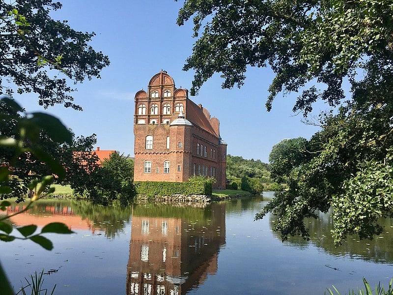 Hesselagergaard Castle in Funen, Denmark.