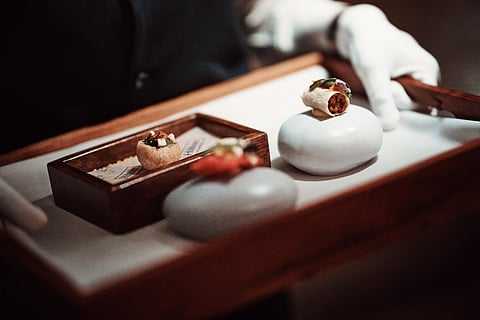 Executive Chef Mohammed Eliyaz curated an Indo-Japanese menu