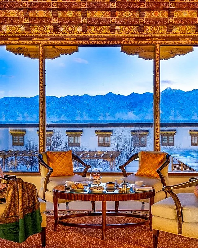 The property is surrounded by beautiful views