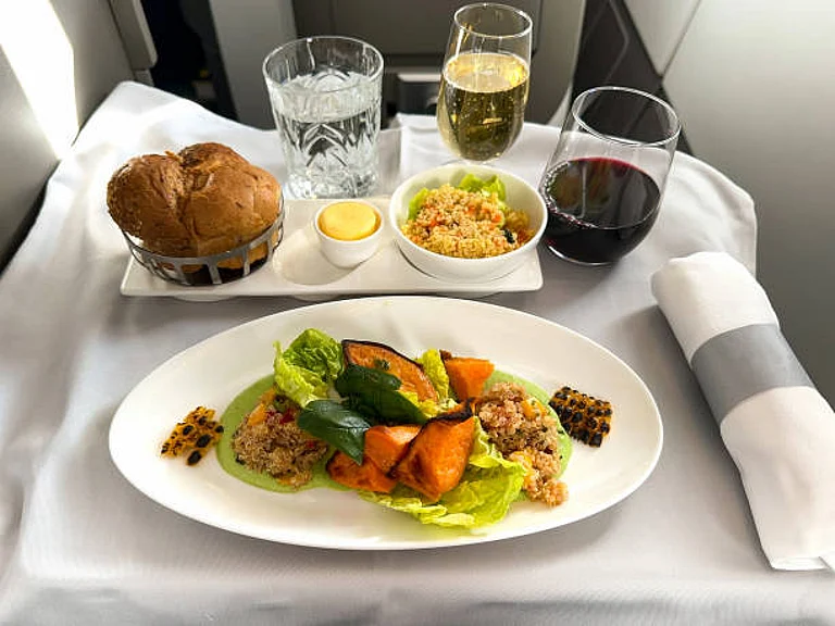 Emirates new inflight menu will be rolled out for Business Class passengers in May 2025. (representational image) - iStock