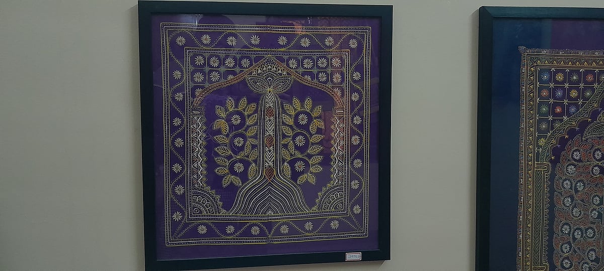 The rare Rogan art in the Nirona village