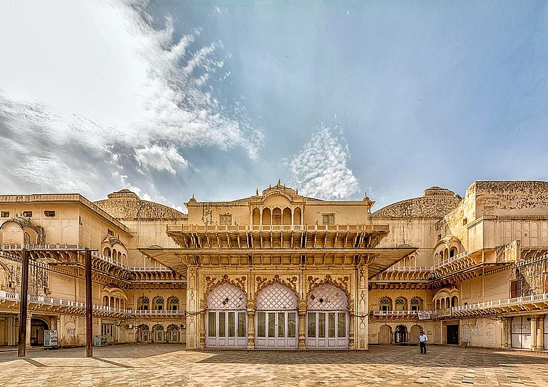 The City Palace was built in the 18th century.