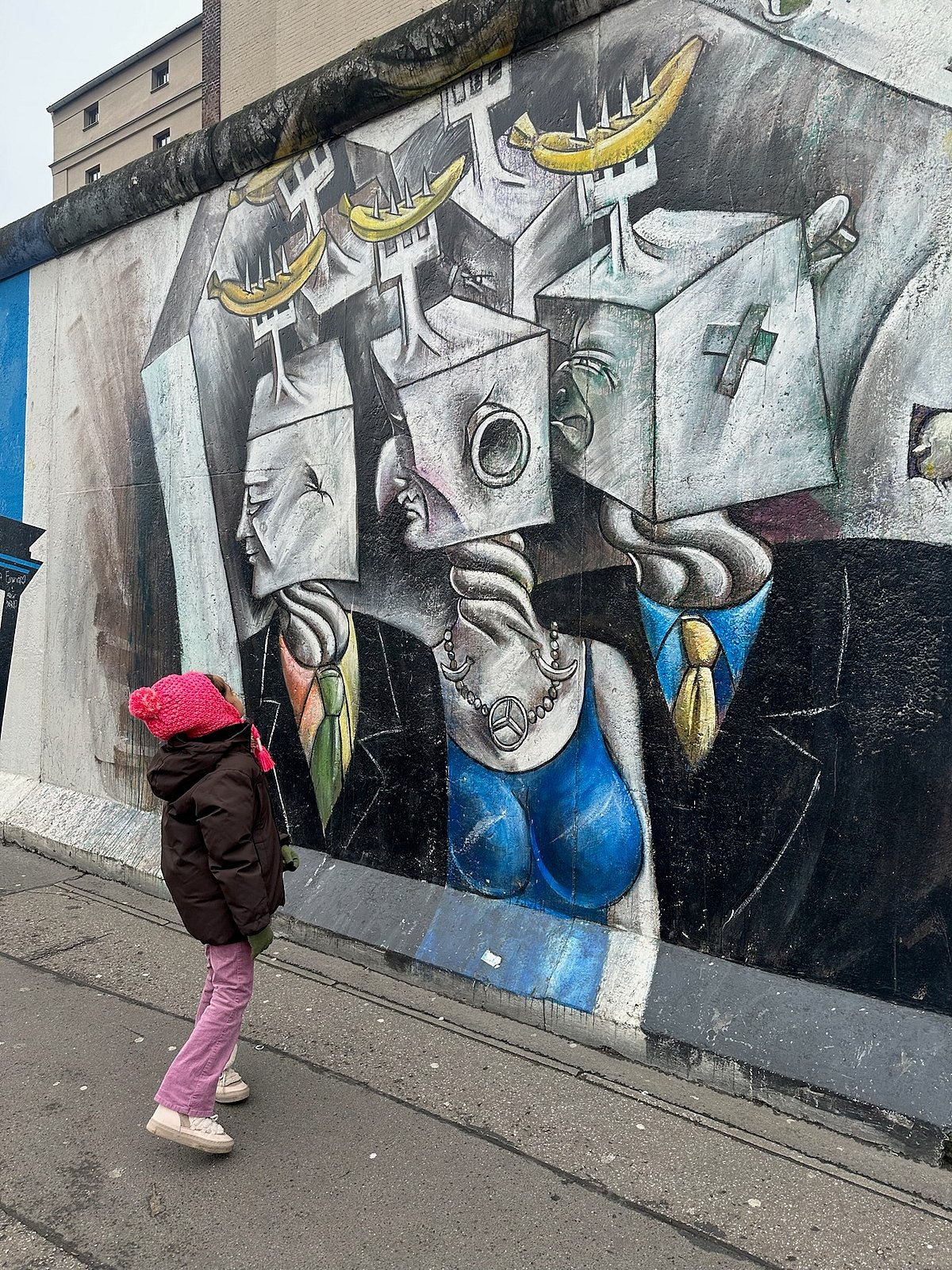 Berlin Wall encircled West Berlin from 1961 to 1989.