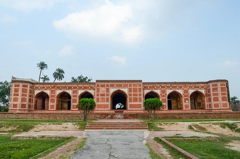 A view of the tomb of Nur Jahan