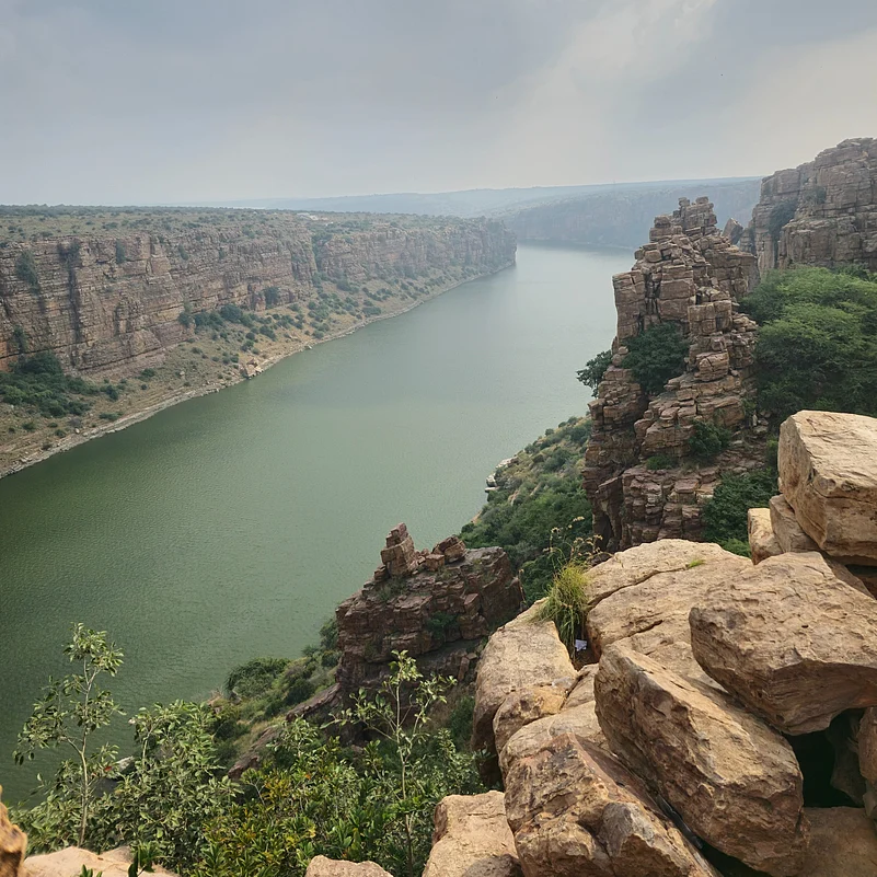 The Indian Grand Canyon at Gandikota, Andhra Pradesh