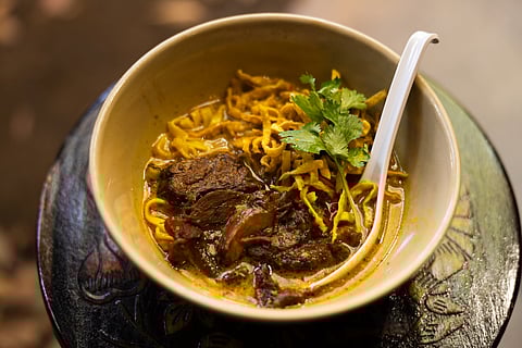 A delicious lunch at Kao Soy Nimman