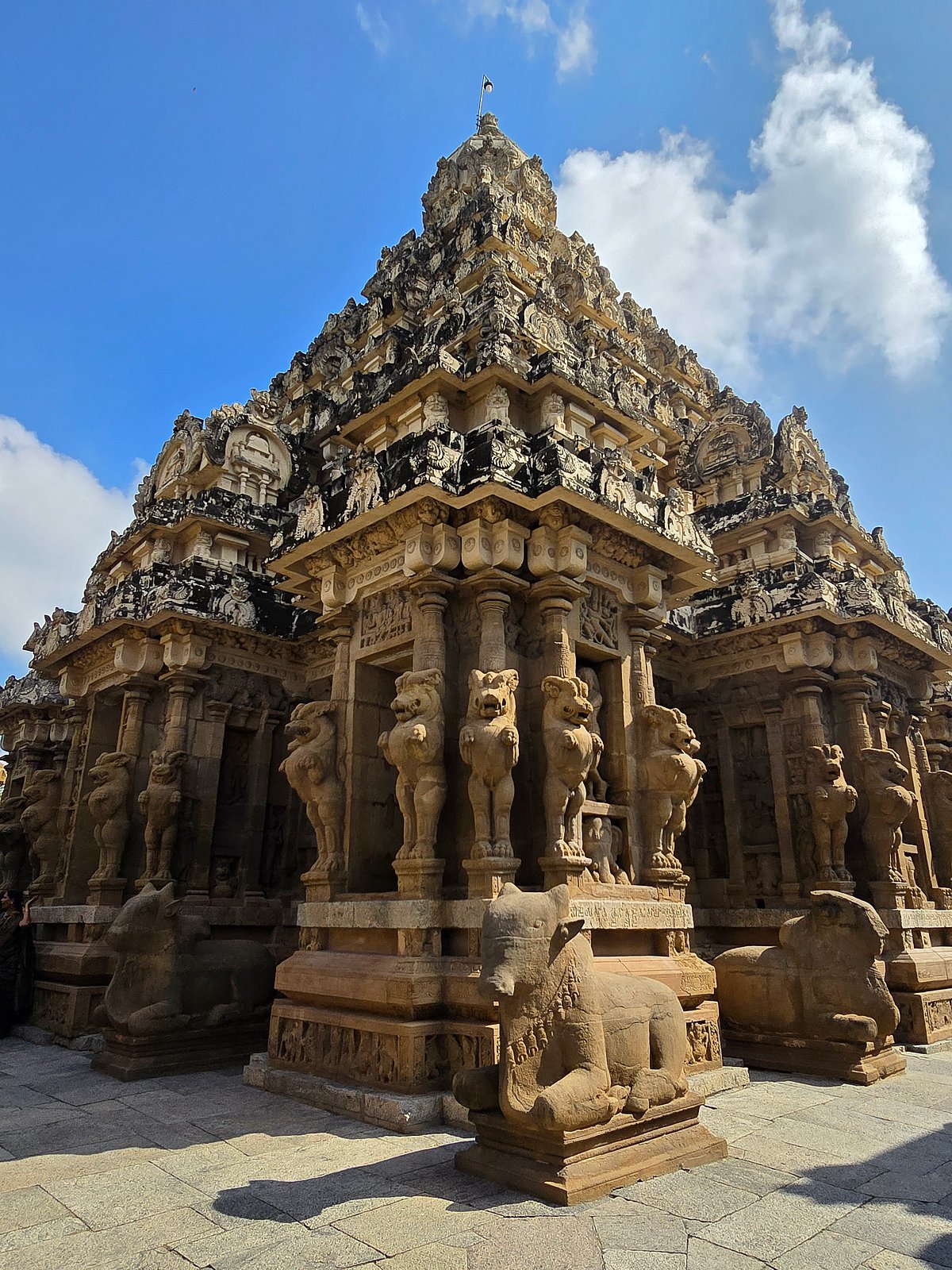 Kailasanathar Temple in Kanchipuram, Tamil Nadu