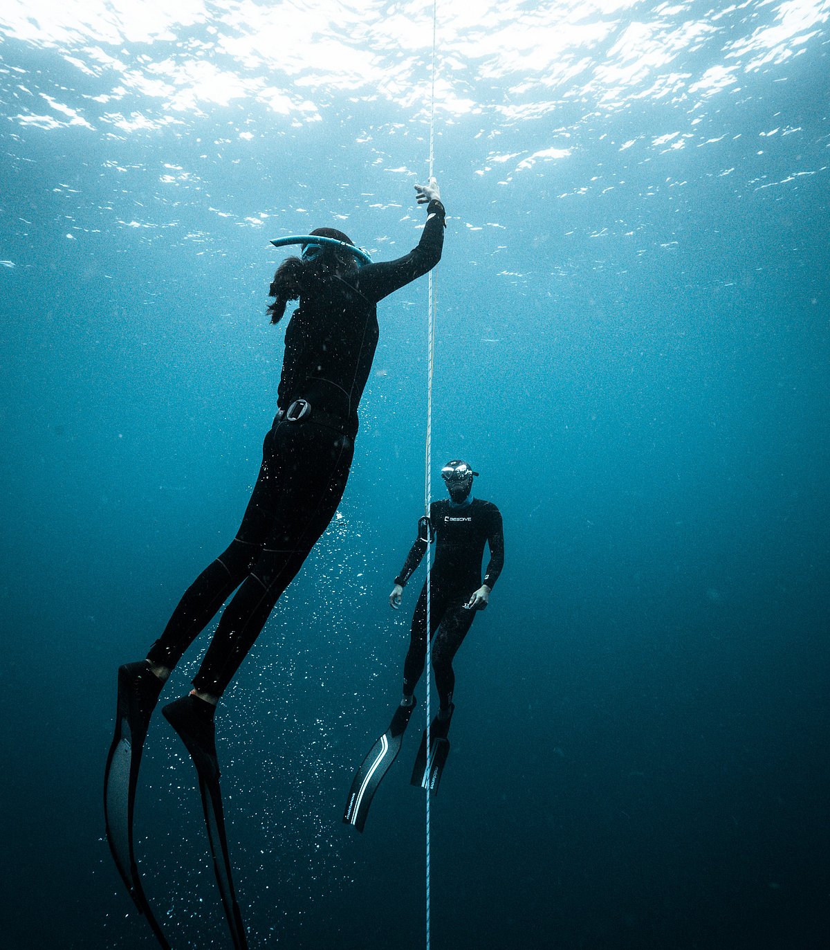 Mirani in the ocean, a place where she feels the closest to herself. 