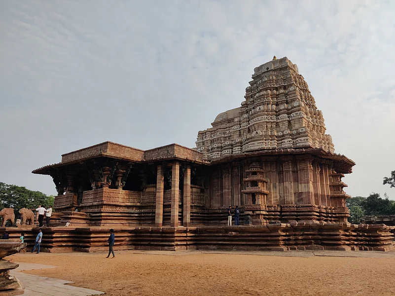 Ramappa Temple was constructed during the reign of Ganapati Deva in the 13th century.