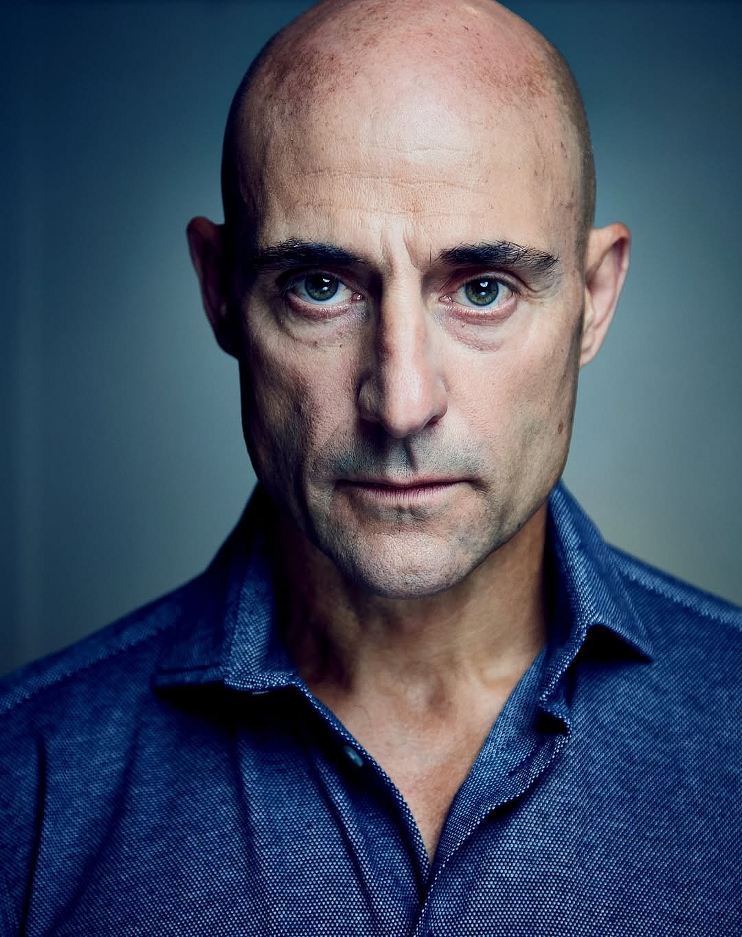 A portrait of Mark Strong