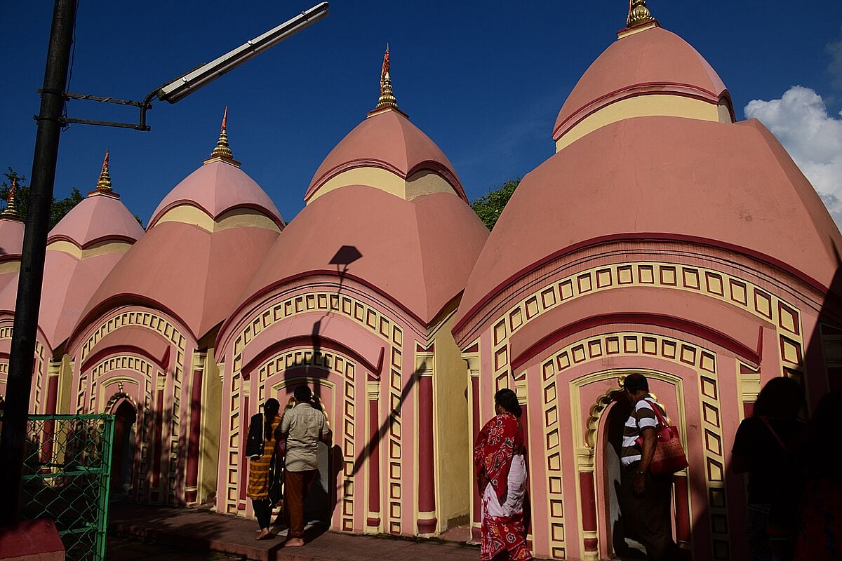 The 108 Shiva temples at Nababhat