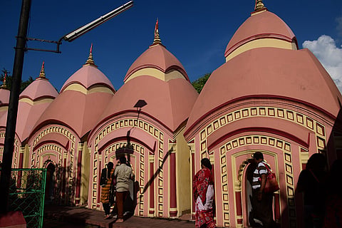 The 108 Shiva temples at Nababhat