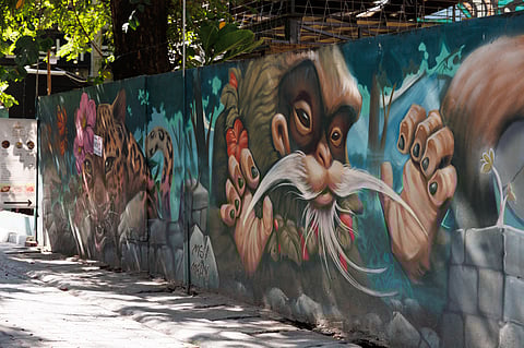 Around the art district of Chiang Mai