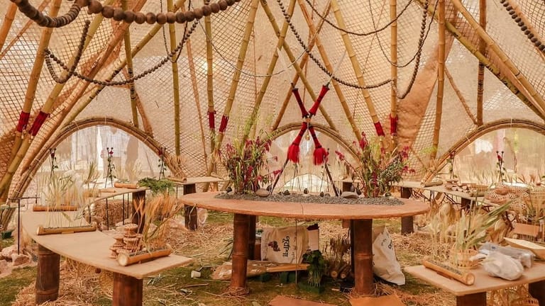 "Around The Campfire" by Chef Amninder Sandhu and Ekarth Studio - The Gathering/Instagram