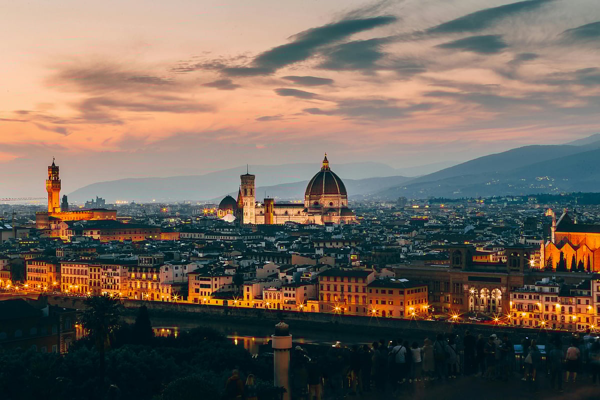 Josh Hild/Pexels : Florence is often frequented by tourists visiting Italy. 