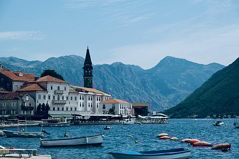At the Bay of Kotor