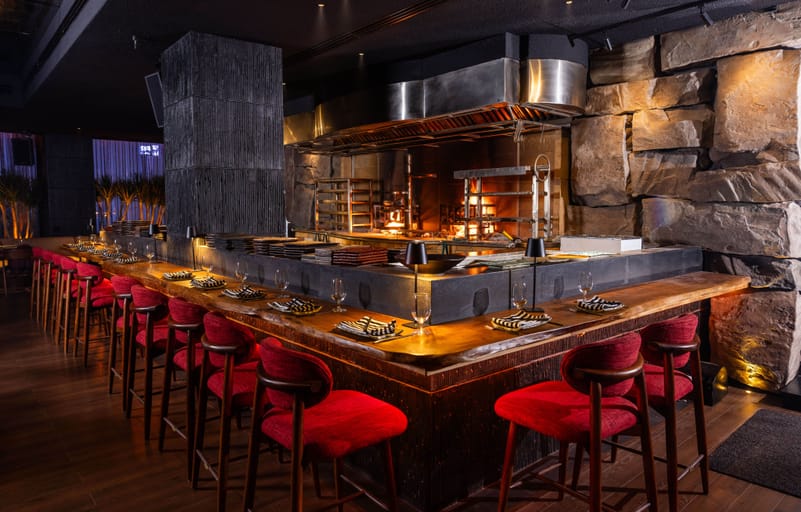 The interiors are designed by Freddy Birdy