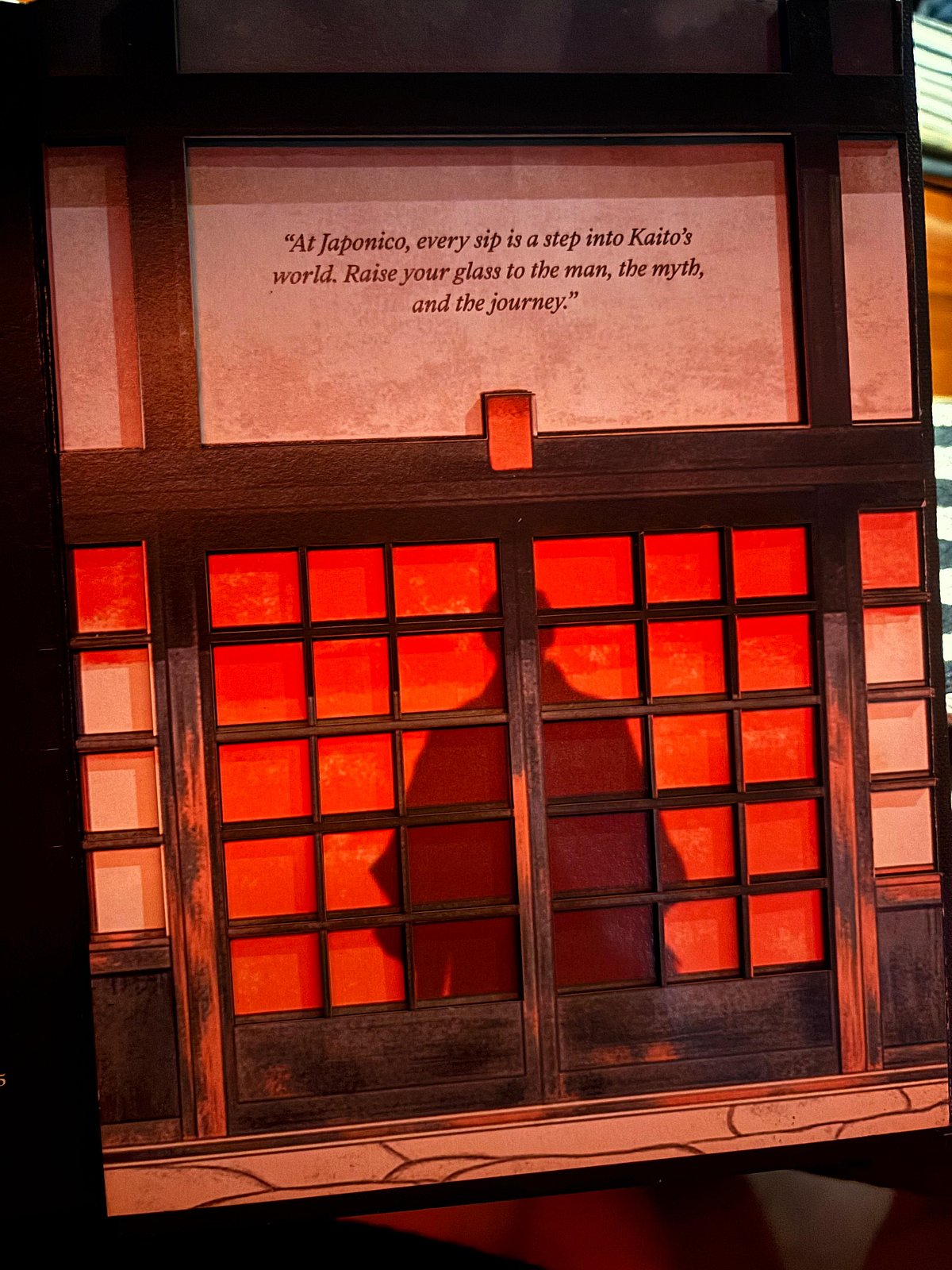 The quirky cocktail menu