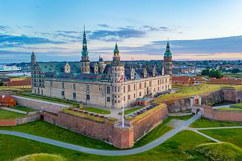Kronborg Castle is a UNESCO world heritage siite.