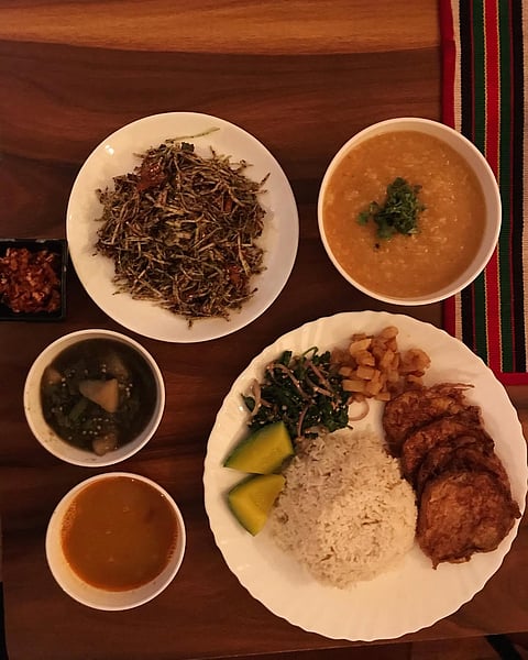 Lushai serves tribal dishes from the Lushai Hills in Mizoram and Manipur