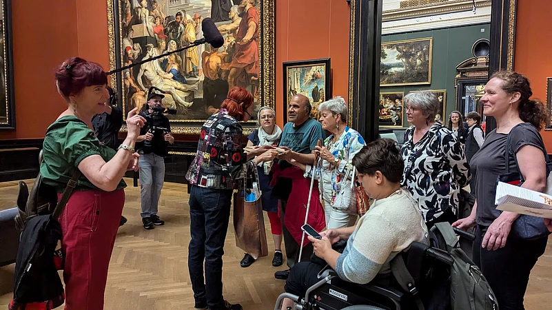 A trip to the museum with Planet Abled.