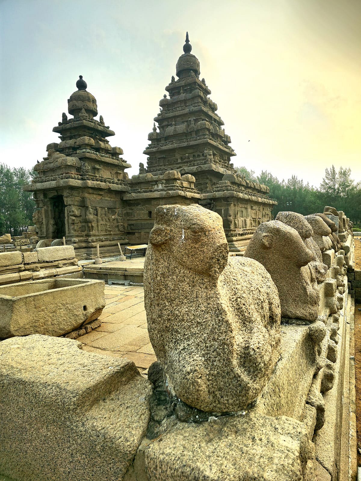 Mahabalipuram Shore Temple, Tamil Nadu