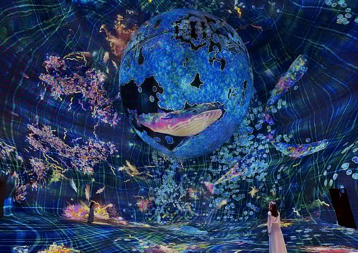 Department of Culture and Tourism (dct.gov.ae) : The teamLab Phenomena Abu Dhabi will take guests on a sensory-rich journey that transcends the ordinary