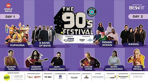 “The 90s Festival” is a celebration of the music, food, and culture that made the decade one of the most iconic in living memory.