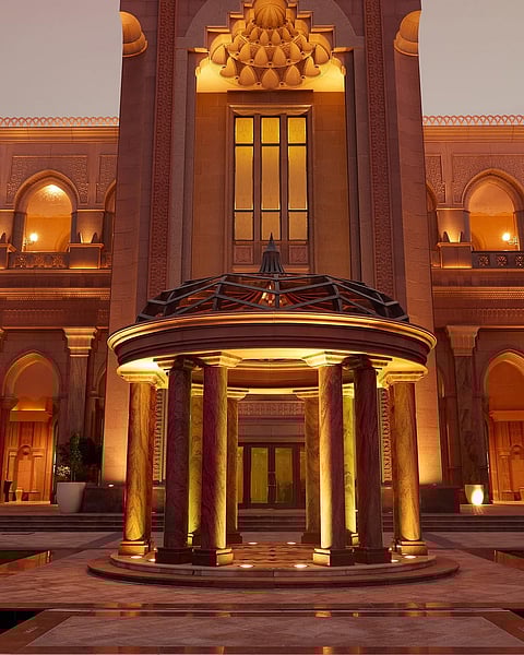 The Emirates Palace offers tailor-made wedding packages.