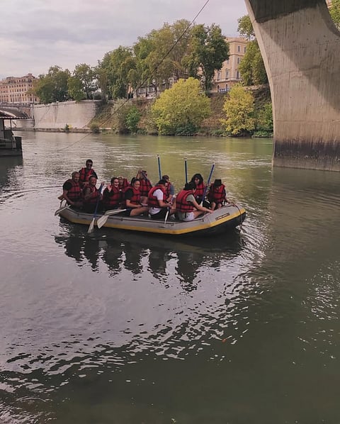 Urban rafting lets you journey through the heart of the city’s rich history.