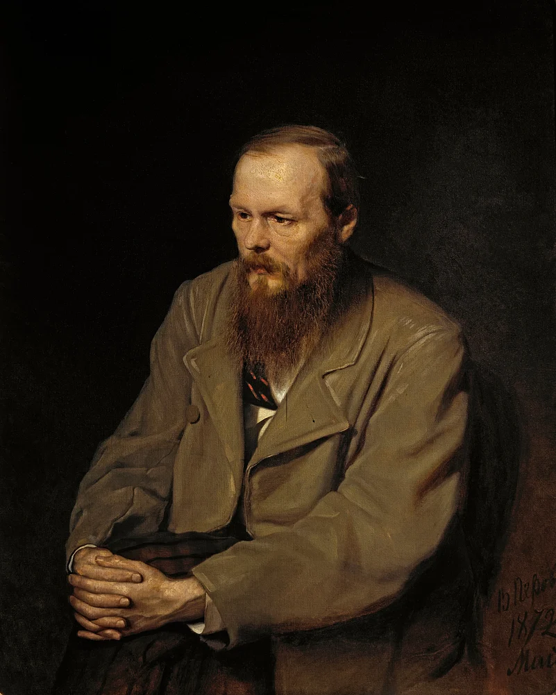 A portrait of Dostoevsky