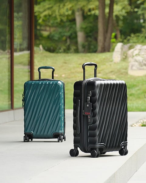 Tumi's Spring 2025 "19 Degree" collection of luggage