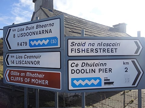 Wild Atlantic Way signages