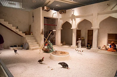 Vinodvchandran/Shutterstock : An exhibit at the Bahrain National Museum in Manama