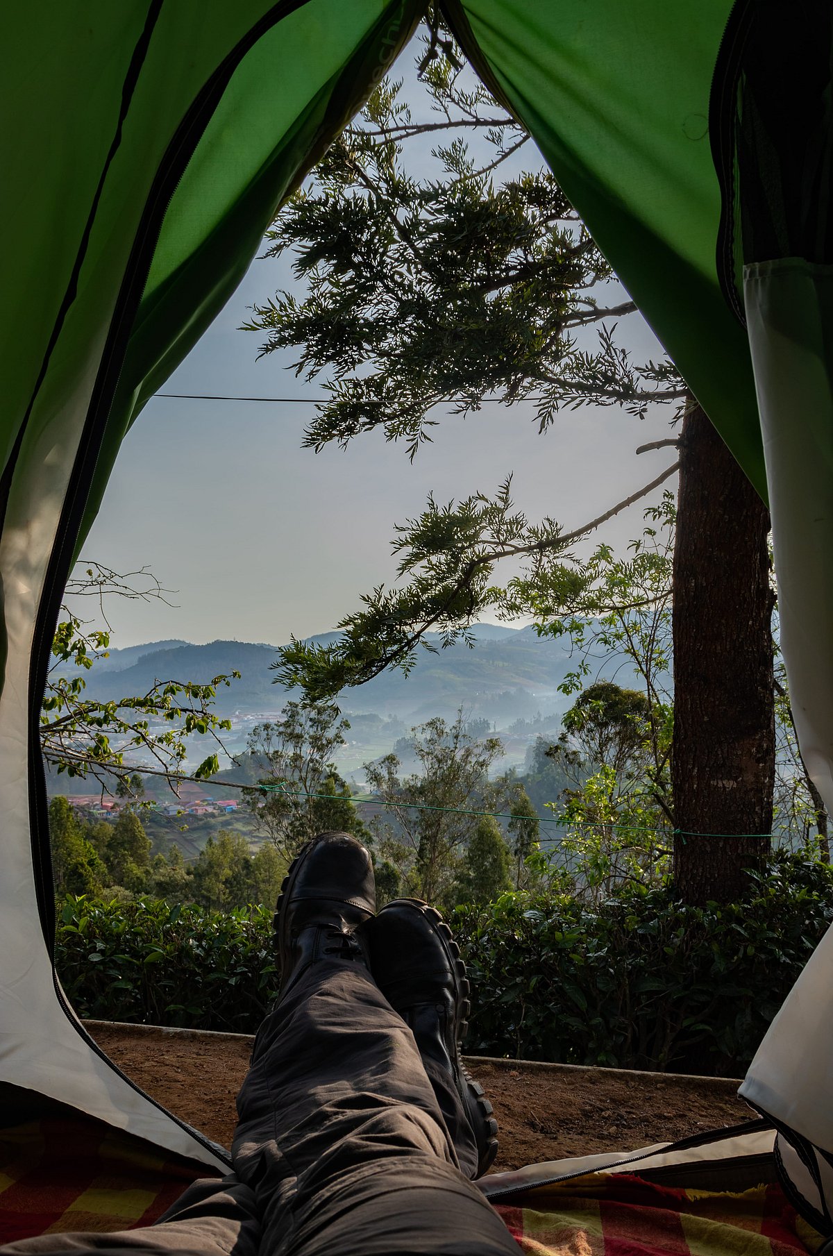Shutterstock : Camping in Ooty, also known as Udhagamandalam