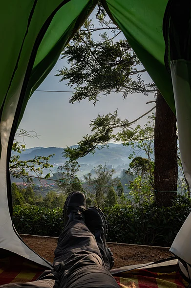 Shutterstock : Camping in Ooty, also known as Udhagamandalam