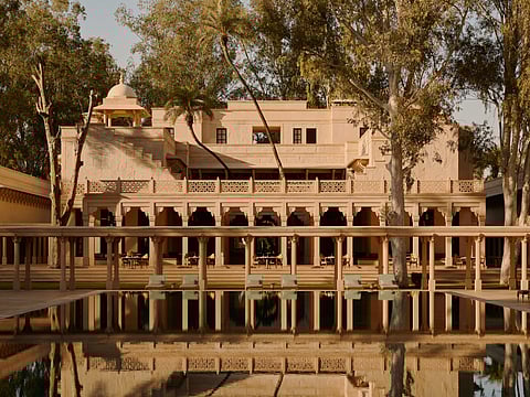 Pool View Building at Amanbagh
