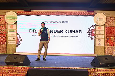 Chief Guest, Dr. Rajender Kumar, IAS, Secretary for Tourism, Government of Gujarat at IRTA 2025